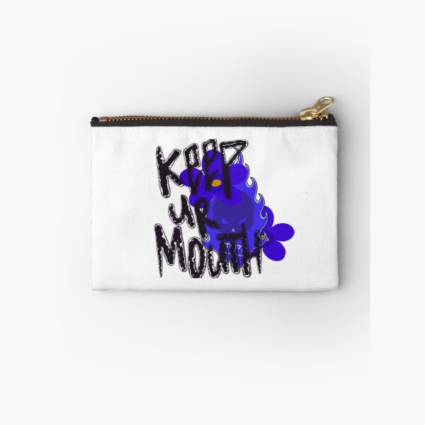 Item preview, Keep Ur Mouth Edgy Blue Flame Skull Streetwear designed and sold by Spellcraft.