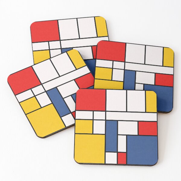Item preview, Mondrian Study 3 designed and sold by TenderPawStudio.
