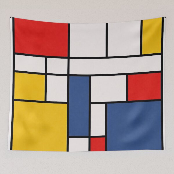 Item preview, Mondrian Study 3 designed and sold by TenderPawStudio.