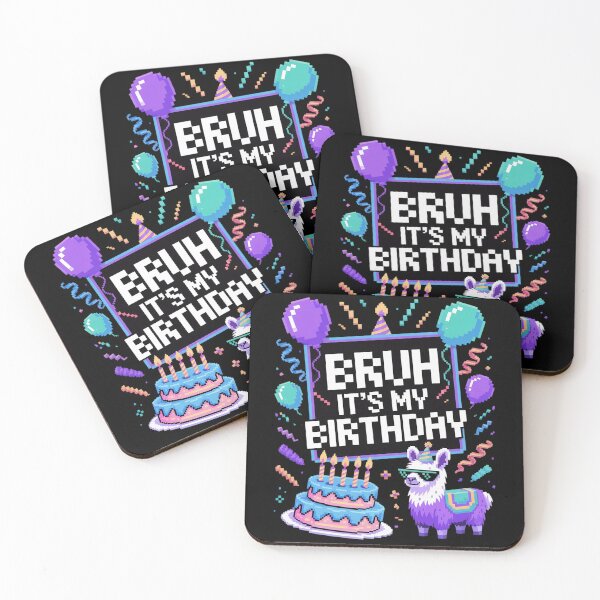 Item preview, Bruh Its My Birthday Llama Pinata Boy Girl Family Party Bday 19 designed and sold by MarryIsMonth.