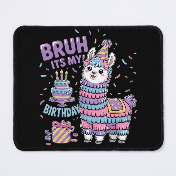 Item preview, Bruh Its My Birthday Llama Pinata Boy Girl Family Party Bday 20 designed and sold by AquaKiev.