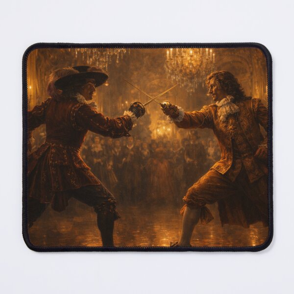 Item preview, Rapier Duel in the Gilded Hall designed and sold by ChillCharmStudio.