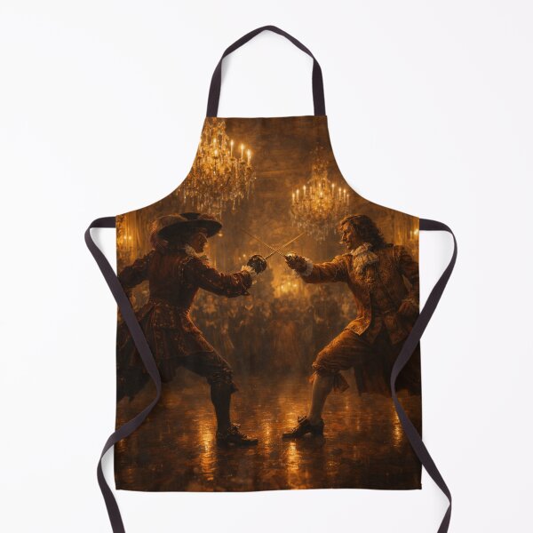 Item preview, Rapier Duel in the Gilded Hall designed and sold by ChillCharmStudio.