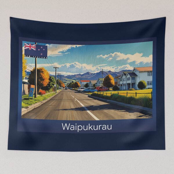 Item preview, Waipukurau New Zealand Travel designed and sold by Thistle-TShop.