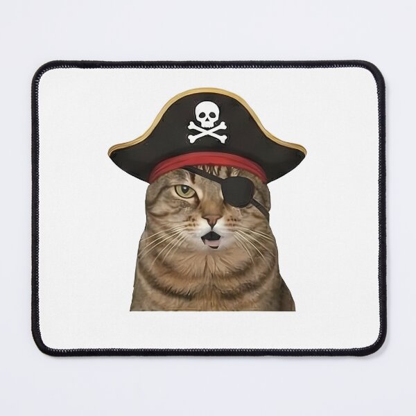 Item preview, Derp Pirate Cat designed and sold by k3rstman1.