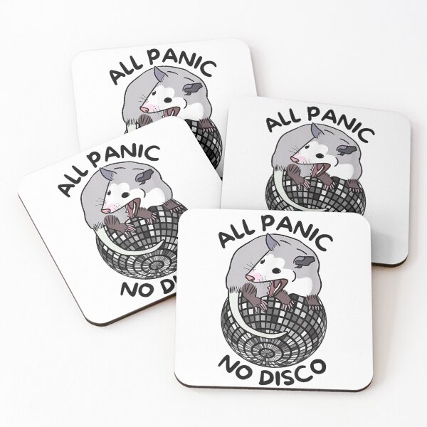 Item preview, Opossum All Panic No Disco Funny Screaming Street Trash Cat , Opossum Gift For Mom Dad Kids designed and sold by Opossum GIFT ★★★★★.