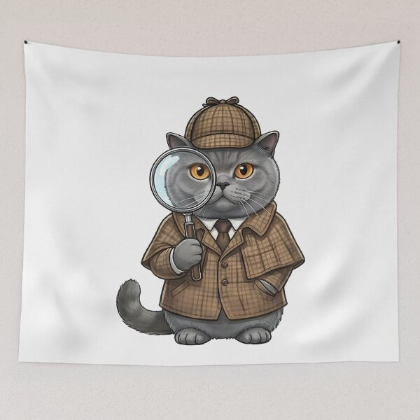 Item preview, Detective Cat designed and sold by k3rstman1.