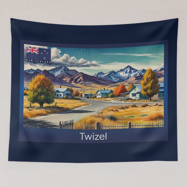 Item preview, Twizel New Zealand Travel designed and sold by Thistle-TShop.