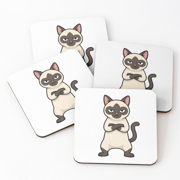 Item preview, Disaproving Siamese Cat designed and sold by k3rstman1.