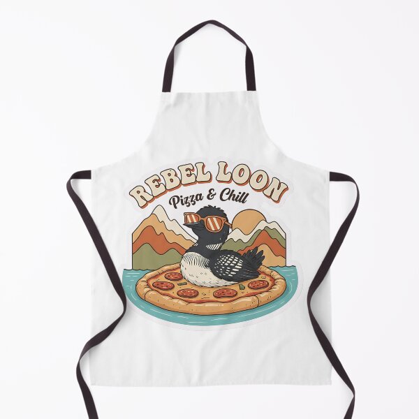 Item preview, Rebel Loon Pizza Chill - Retro Bird Sticker Design designed and sold by luxurytoushes.