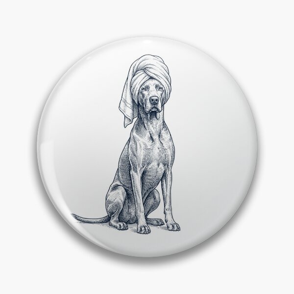 Item preview, Weimaraner Spa Bath Dog Mom Dad designed and sold by DoodleTortle.