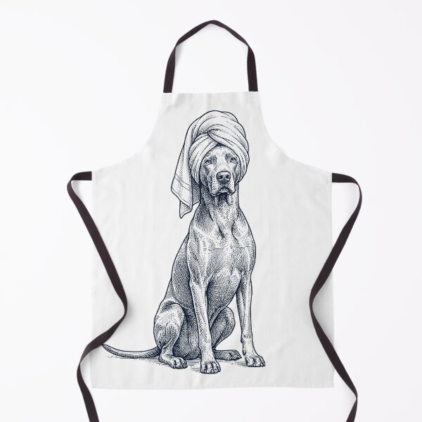 Item preview, Weimaraner Spa Bath Dog Mom Dad designed and sold by DoodleTortle.