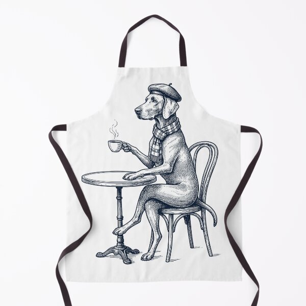 Item preview, Weimaraner Coffee Dog Mom Dad designed and sold by DoodleTortle.