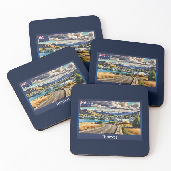 Item preview, Thames New Zealand Travel designed and sold by Thistle-TShop.