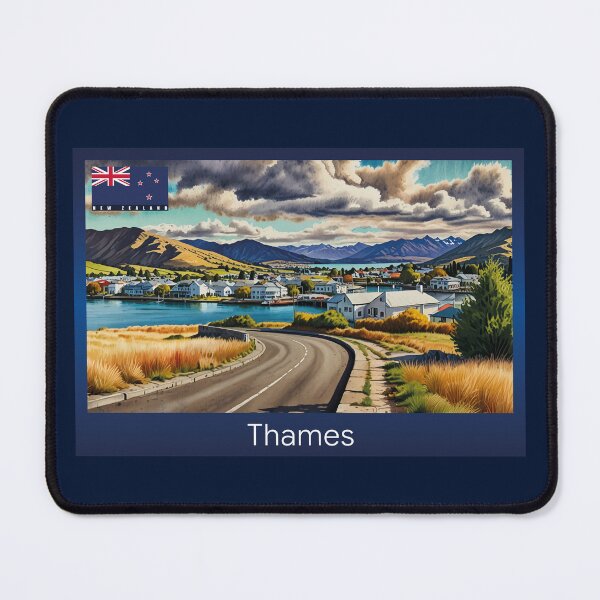 Item preview, Thames New Zealand Travel designed and sold by Thistle-TShop.