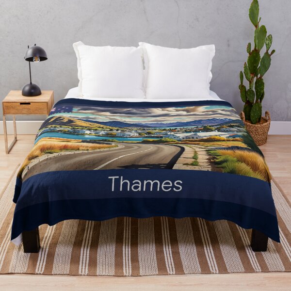 Item preview, Thames New Zealand Travel designed and sold by Thistle-TShop.
