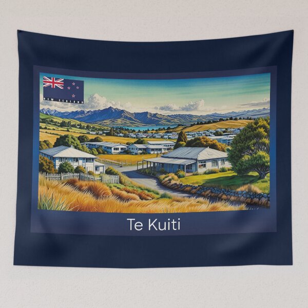 Item preview, Te Kuiti New Zealand Travel designed and sold by Thistle-TShop.