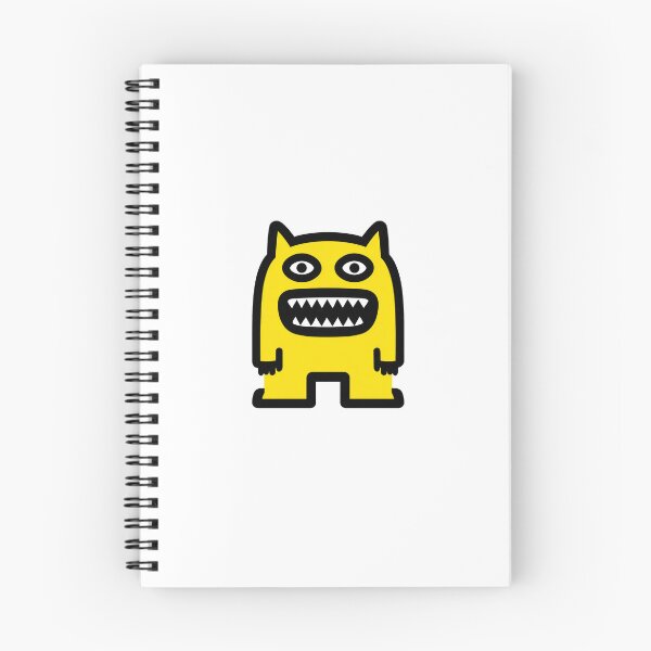 Item preview, Funny Big Teeth Yellow Monster Doodle designed and sold by CreamBubble.