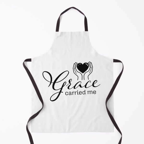 Item preview, Grace Carried Me – Christian Faith Typography T-Shirt Design designed and sold by CrossCrafted.
