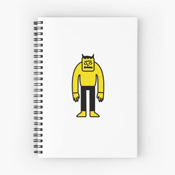 Item preview, Funny Awkward Yellow Devil Monster Standing designed and sold by CreamBubble.