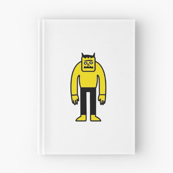 Item preview, Funny Awkward Yellow Devil Monster Standing designed and sold by CreamBubble.