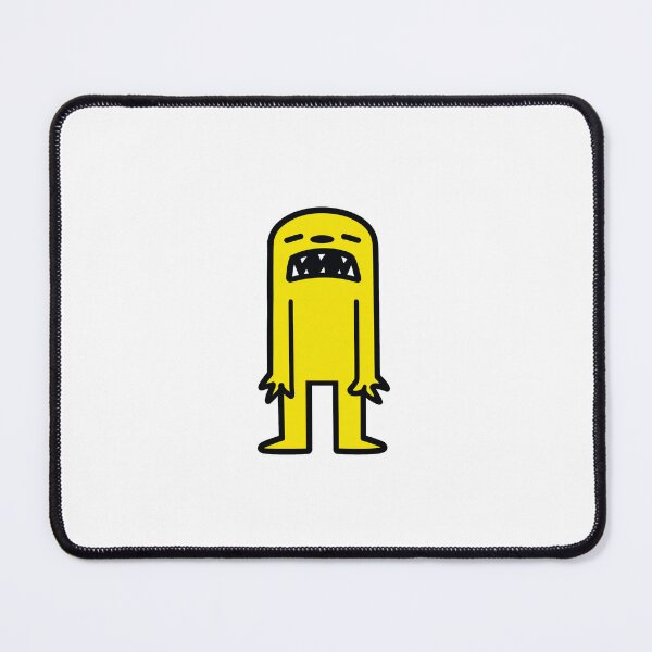 Item preview, Funny Angry Yellow Monster Doodle designed and sold by CreamBubble.