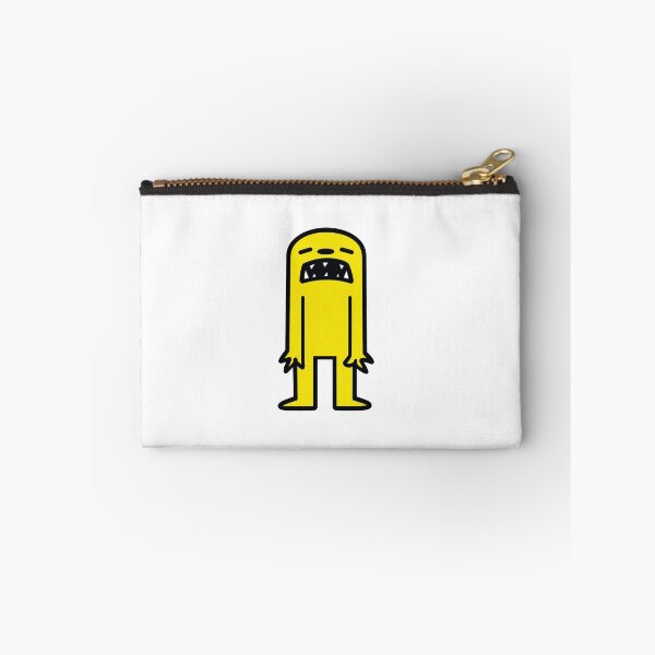 Item preview, Funny Angry Yellow Monster Doodle designed and sold by CreamBubble.