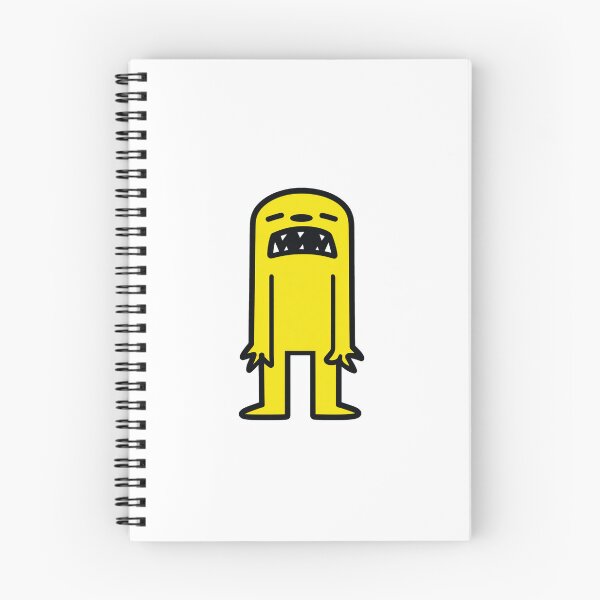 Item preview, Funny Angry Yellow Monster Doodle designed and sold by CreamBubble.