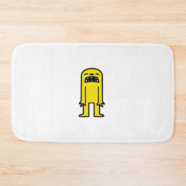 Item preview, Funny Angry Yellow Monster Doodle designed and sold by CreamBubble.