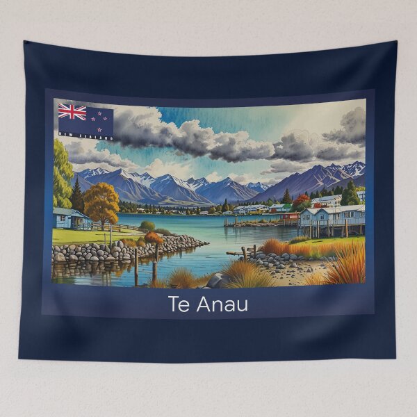 Item preview, Te Anau New Zealand Travel designed and sold by Thistle-TShop.