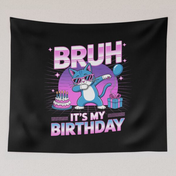 Item preview, Bruh Its My Birthday Llama Pinata Boy Girl Family Party Bday 27 designed and sold by AquaKiev.