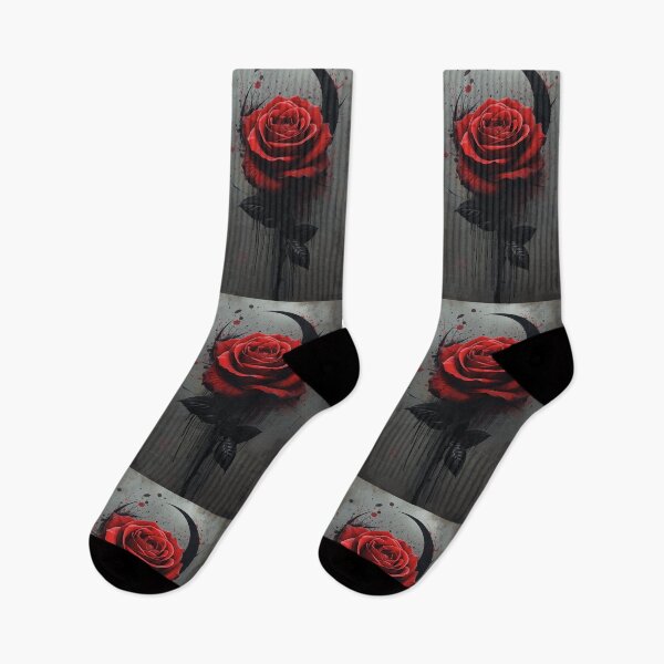 Item preview, Crimson Moon Rose designed and sold by PixelVibe782.