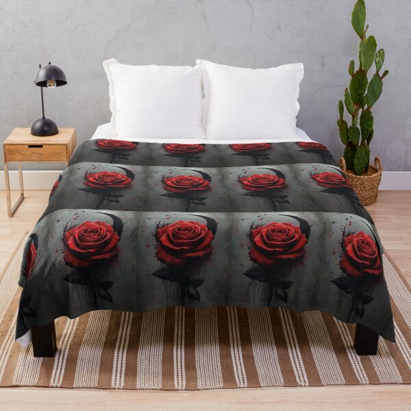 Item preview, Crimson Moon Rose designed and sold by PixelVibe782.