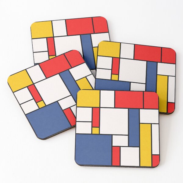 Item preview, Mondrian Study 5 designed and sold by TenderPawStudio.