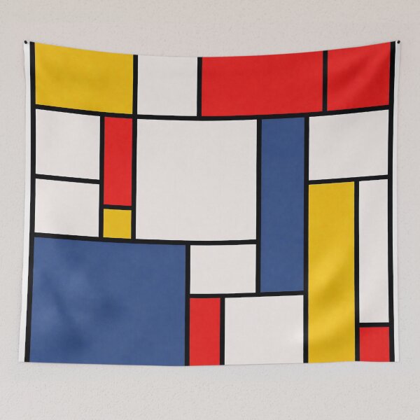 Item preview, Mondrian Study 5 designed and sold by TenderPawStudio.