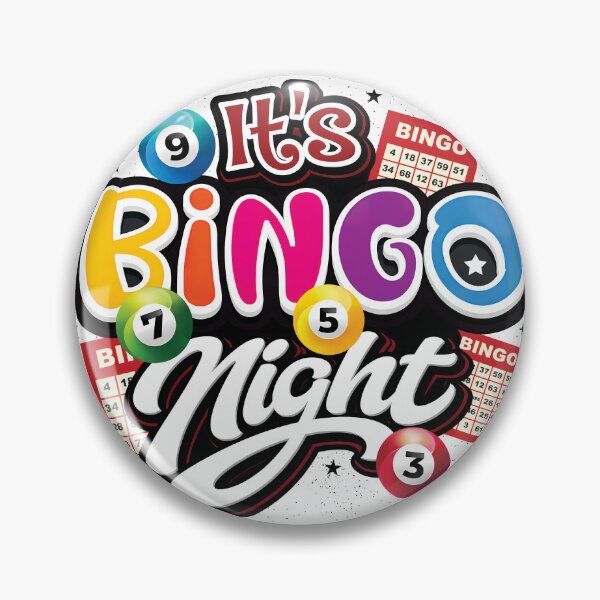 Item preview, It’s Bingo Night Fun Game Design designed and sold by DAVIESLLC.