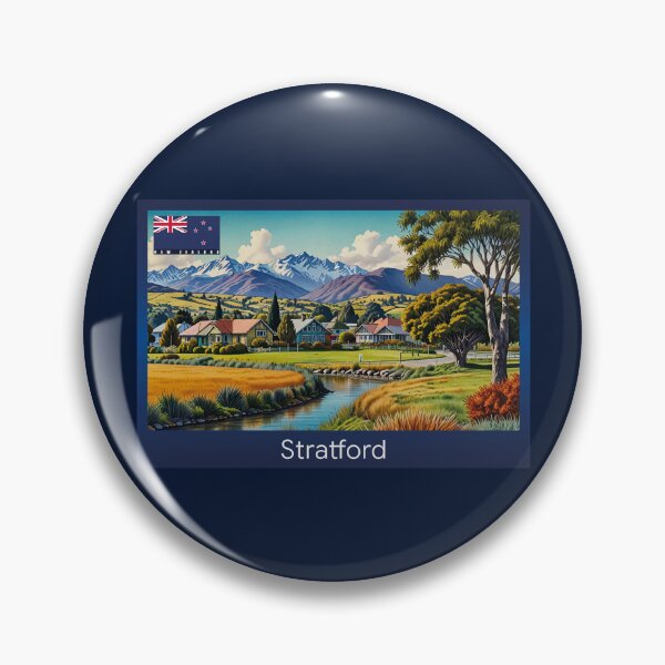 Item preview, Stratford New Zealand Travel designed and sold by Thistle-TShop.