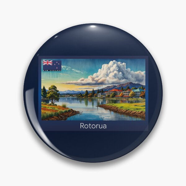 Item preview, Rotorua New Zealand Travel designed and sold by Thistle-TShop.