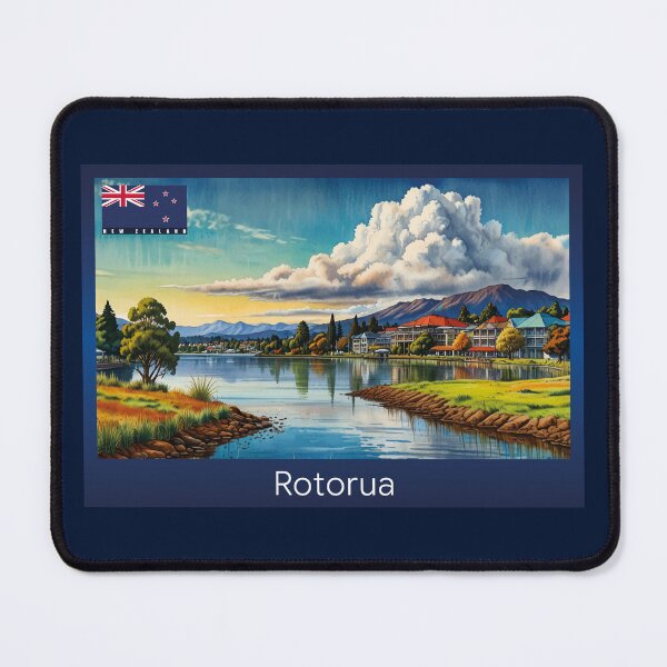 Item preview, Rotorua New Zealand Travel designed and sold by Thistle-TShop.