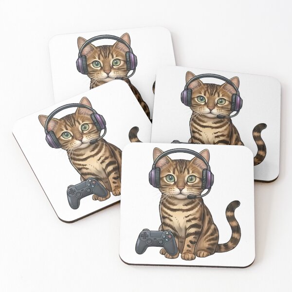 Item preview, Gamer Cat designed and sold by k3rstman1.