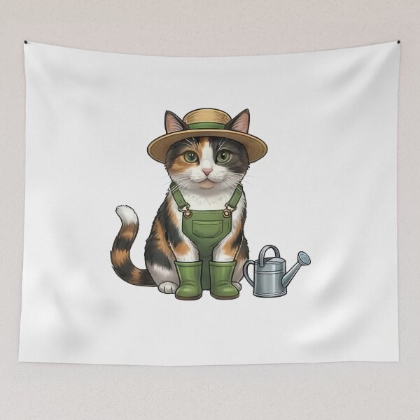 Item preview, Gardener Cat designed and sold by k3rstman1.