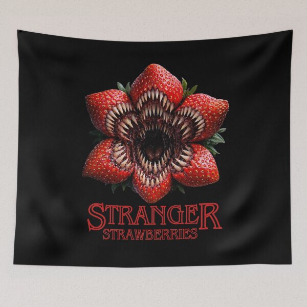 Item preview, Stranger Strawberries like demogorgon designed and sold by MudMaster.