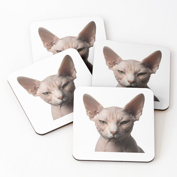 Item preview, Grumpy Sphynx Cat designed and sold by k3rstman1.
