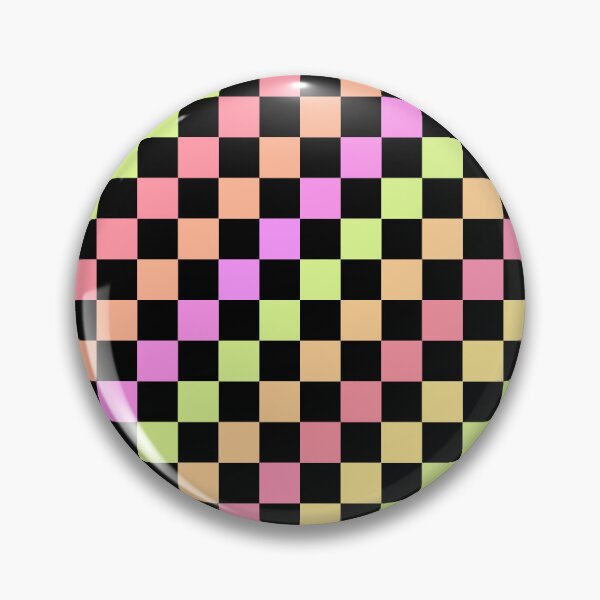 Item preview, Retro colourful Checkered gingham pattern  designed and sold by unique0703.