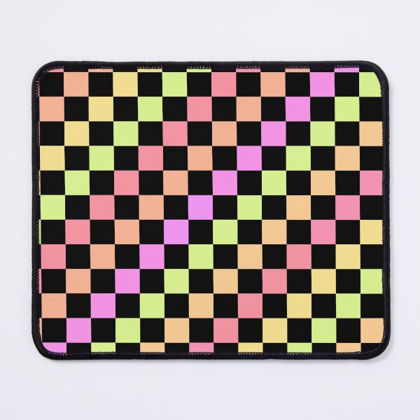 Item preview, Retro colourful Checkered gingham pattern designed and sold by unique0703.