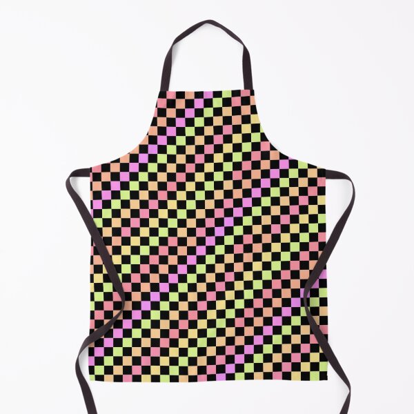 Item preview, Retro colourful Checkered gingham pattern  designed and sold by unique0703.