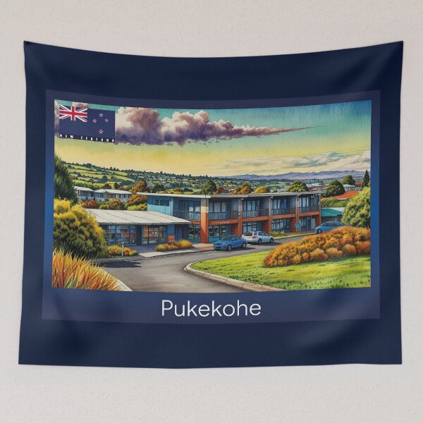 Item preview, Pukekohe New Zealand Travel designed and sold by Thistle-TShop.