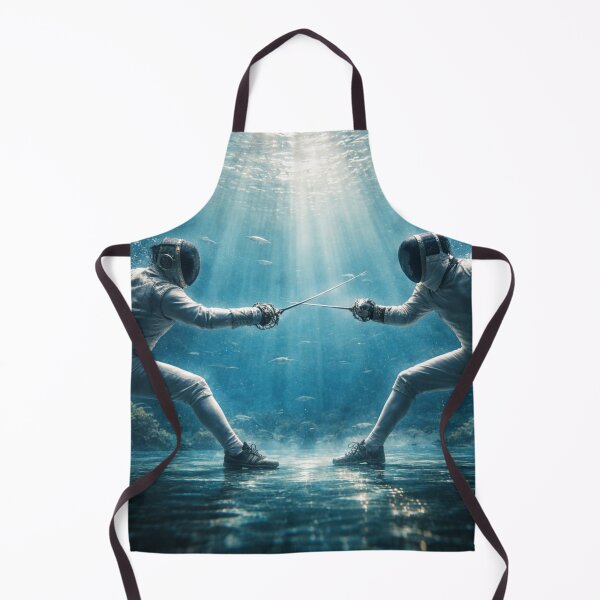 Item preview, The Silent Underwater Bout designed and sold by ChillCharmStudio.