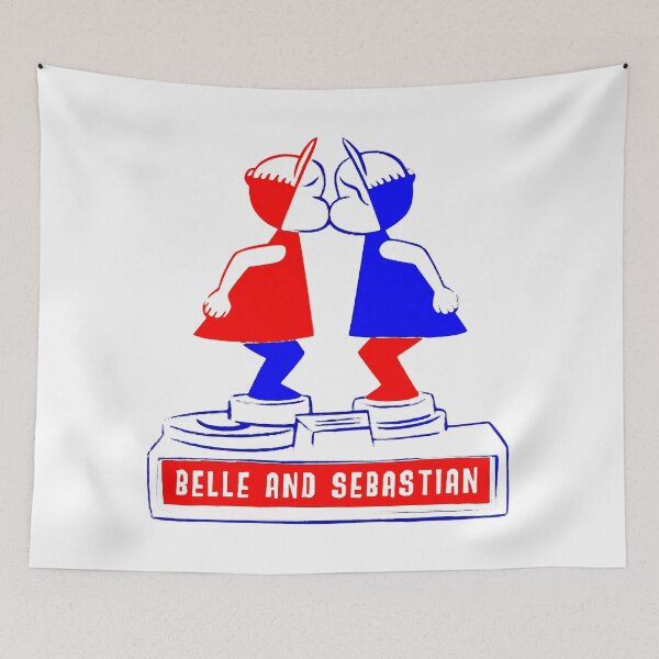 Item preview, Red And Blue Human Silhouette designed and sold by ShadeFall.