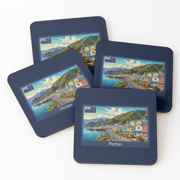 Item preview, Picton New Zealand Travel designed and sold by Thistle-TShop.